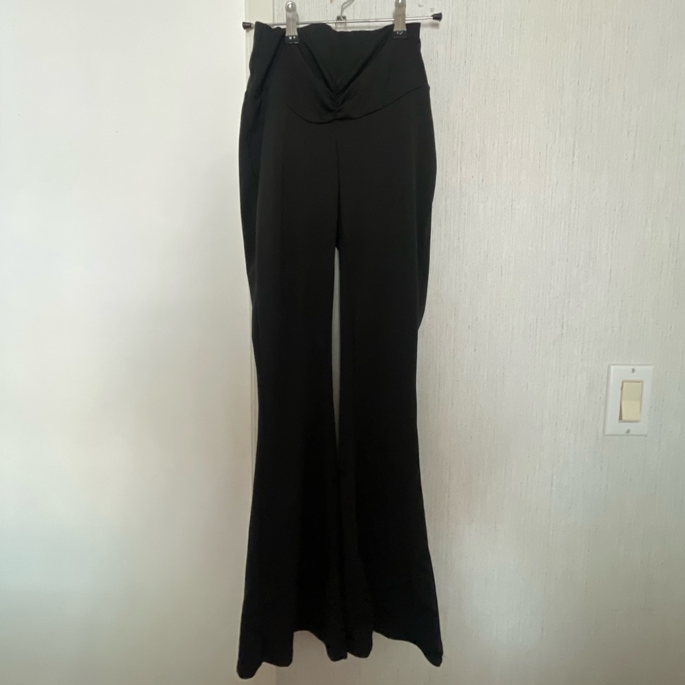 Elegant Black Women's Flared Pants